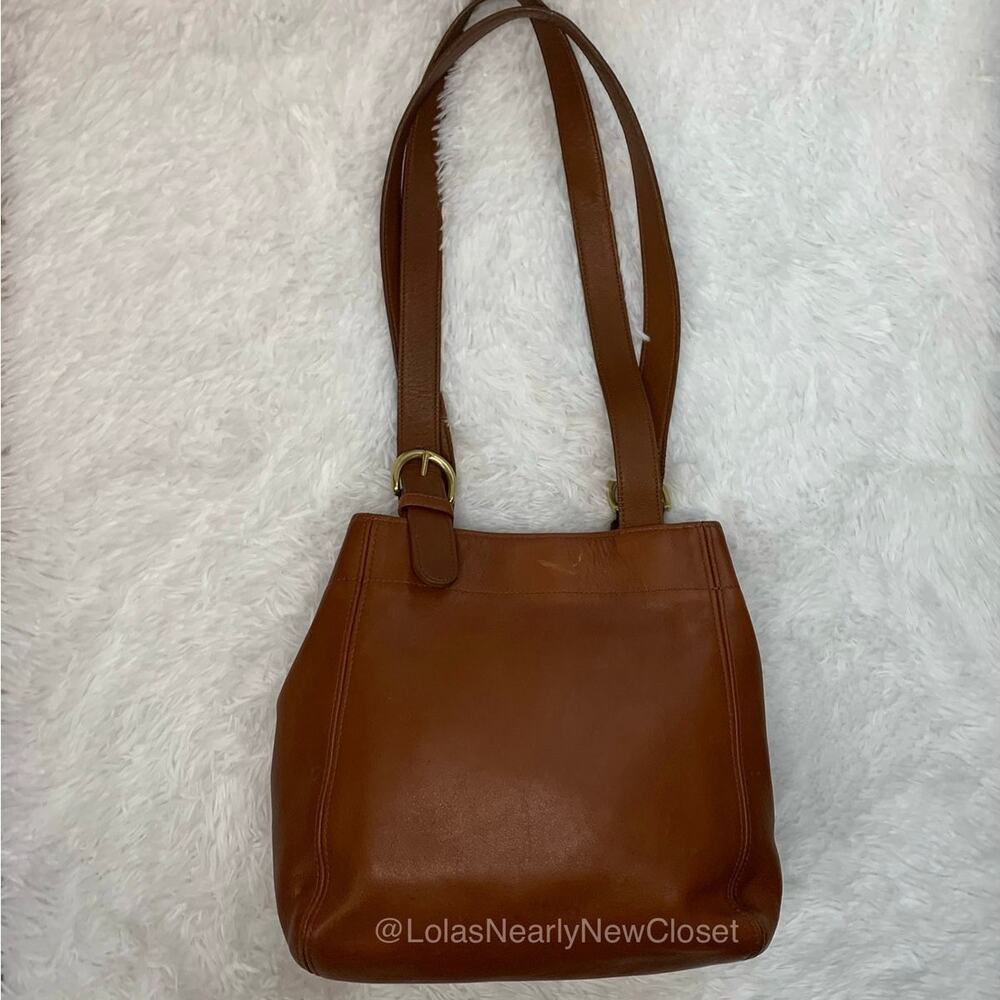 Vintage Coach Waverly Soho British Tan Shoulder Bag